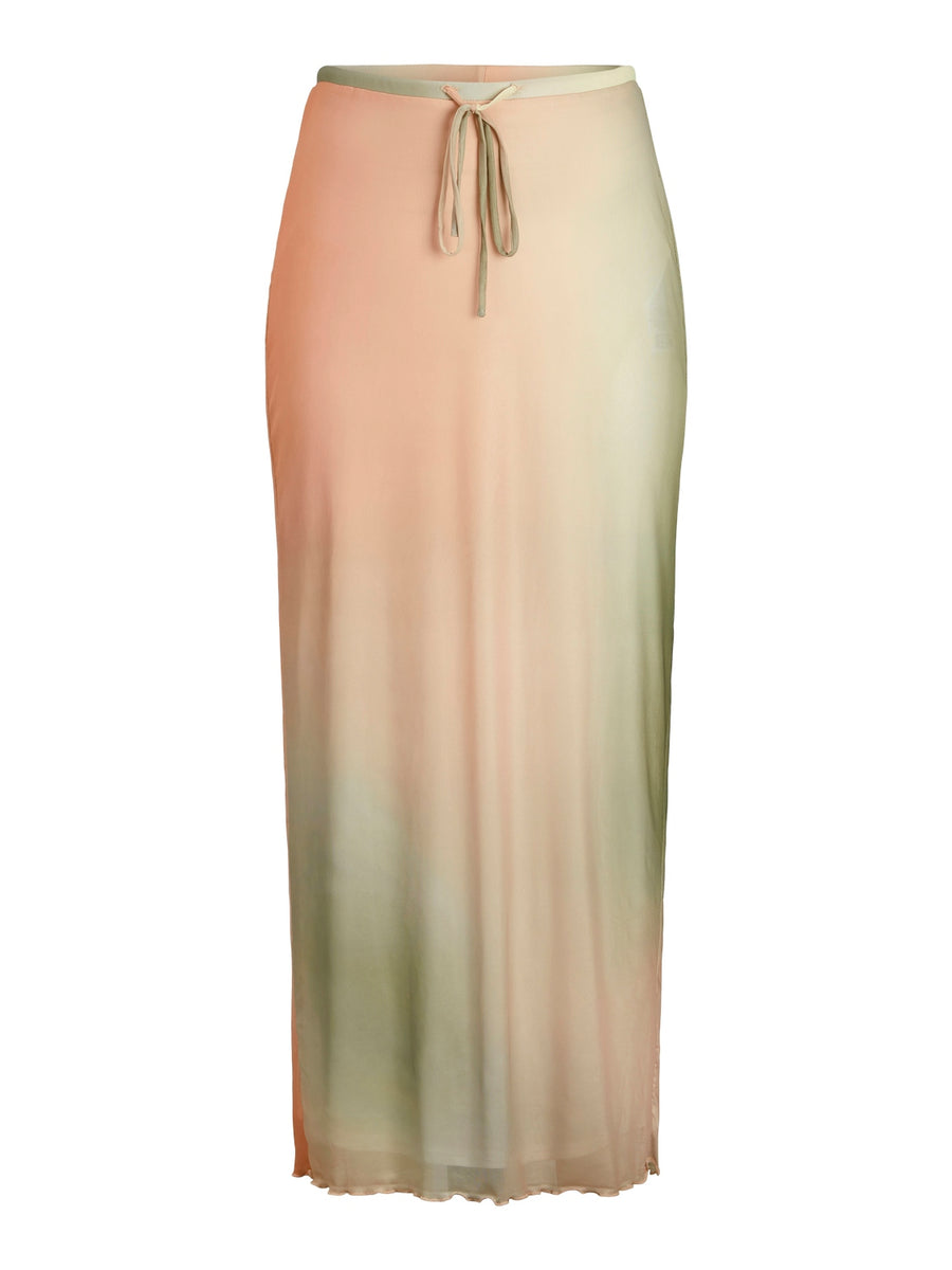 Ombre Mesh Maxi Skirt Love Lucy Chorlton Jjxx