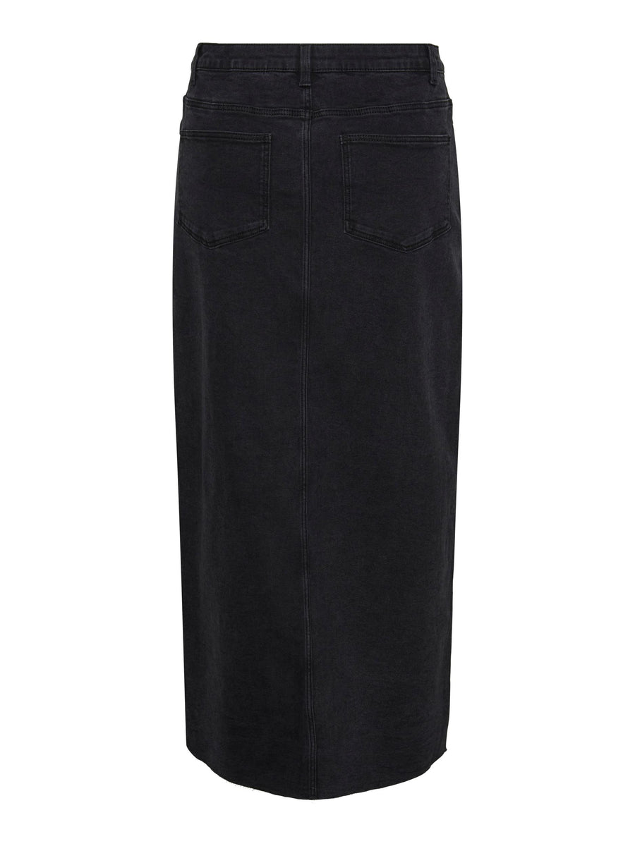 Black Denim Maxi Skirt Love Lucy Chorlton Independent Boutique