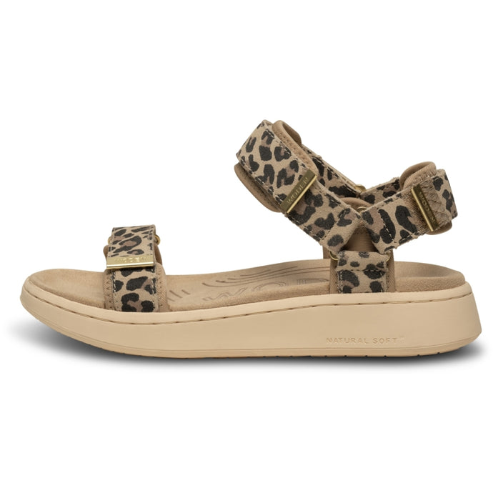 Leopard Suede Sandals