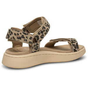 Leopard Suede Sandals