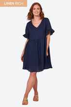 Load image into Gallery viewer, La Vie Linen Dress