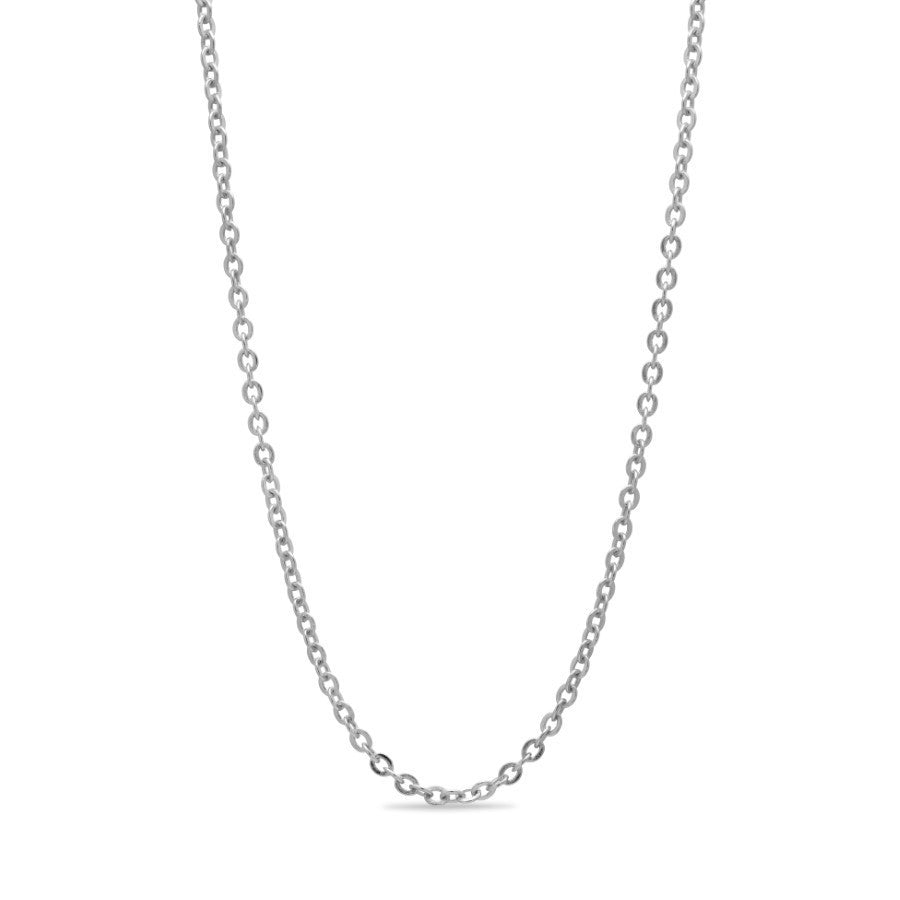 Short Silver Open Chain