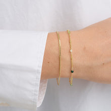 Load image into Gallery viewer, Snake Chain Gold Bracelet