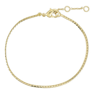 Snake Chain Gold Bracelet