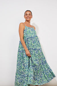 Savanna Blue Maxi Dress