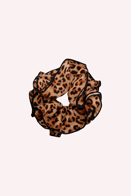 Leo Ruffle Scrunchie