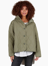 Load image into Gallery viewer, Quilted Hooded Jacket