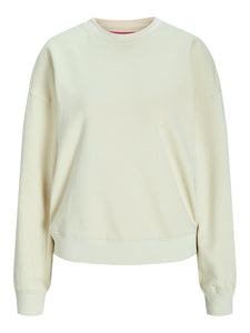 Cream Crew Sweatshirt