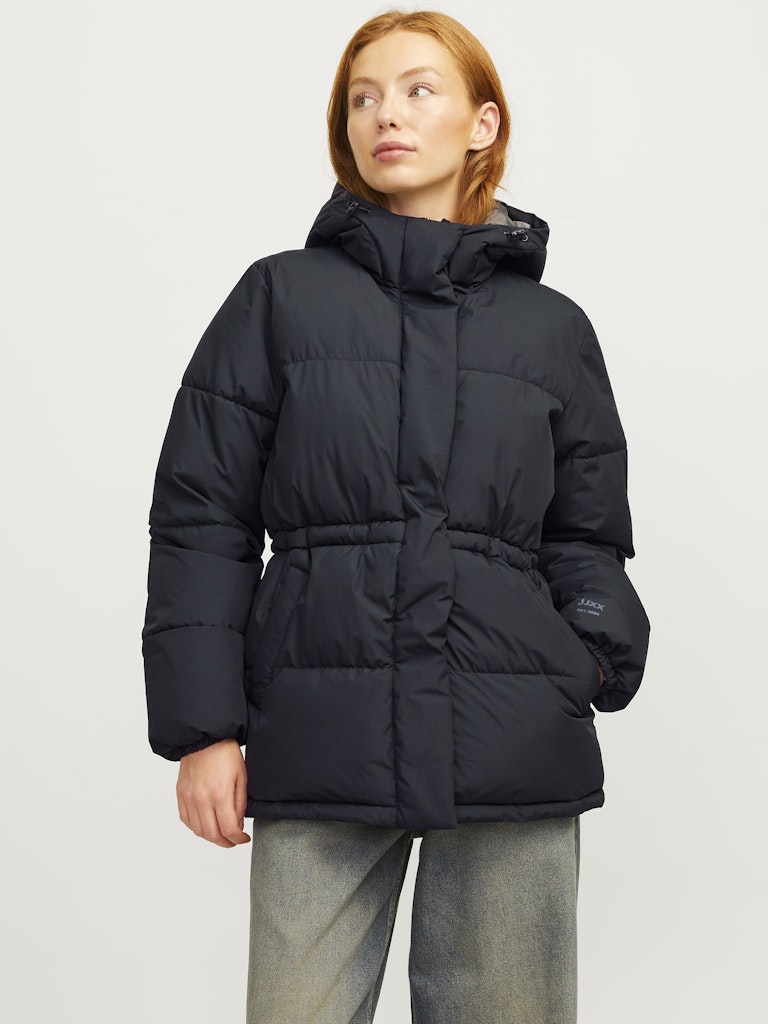 Black Puffa Jacket