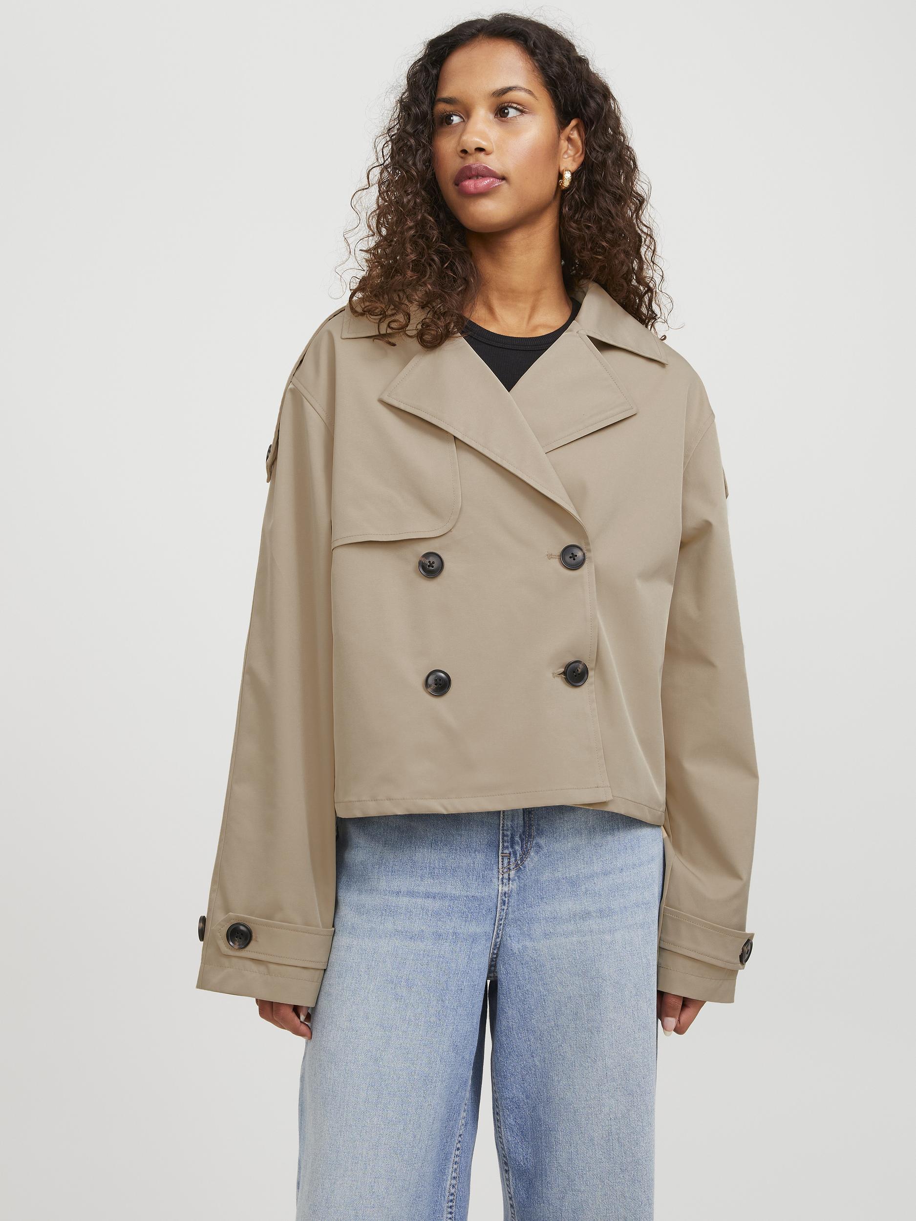 Cropped Trench Jacket | Outerwear | Love Lucy Chorlton