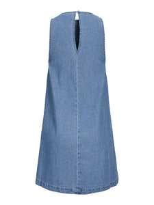 Denim Pinafore Dress