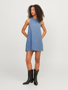 Denim Pinafore Dress