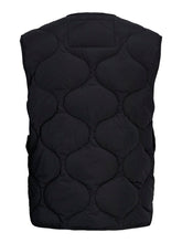 Load image into Gallery viewer, Black Quilted Gilet