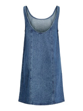 Load image into Gallery viewer, Stella Denim Pinafore Dress