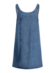 Stella Denim Pinafore Dress