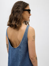 Load image into Gallery viewer, Stella Denim Pinafore Dress