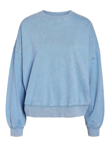 Acid Wash Sky Blue Sweat