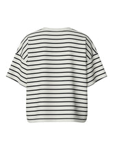 Load image into Gallery viewer, Striped Sweat T-shirt