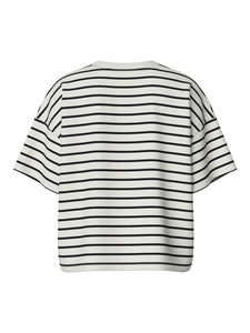 Striped Sweat T-shirt