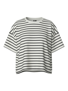 Striped Sweat T-shirt