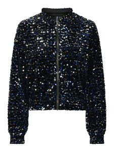 Sequin Bomber Jacket