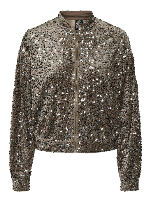 Sequin Bomber Jacket