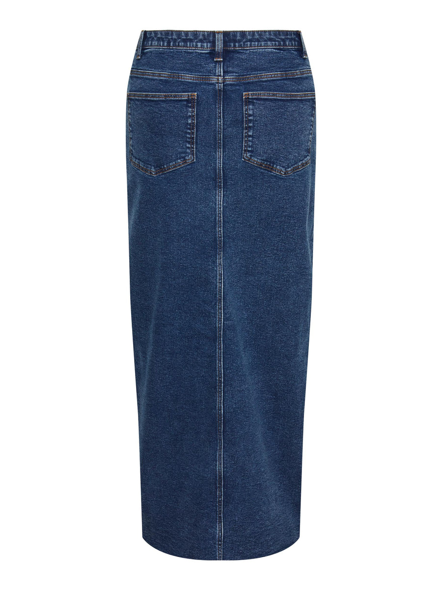 Blue Denim Maxi Skirt | Love Lucy Chorlton | Independent Boutique