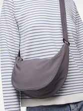 Load image into Gallery viewer, Grey Nylon Chest Bag