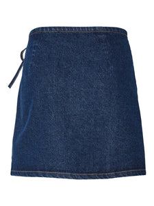 Denim Wrap Skirt