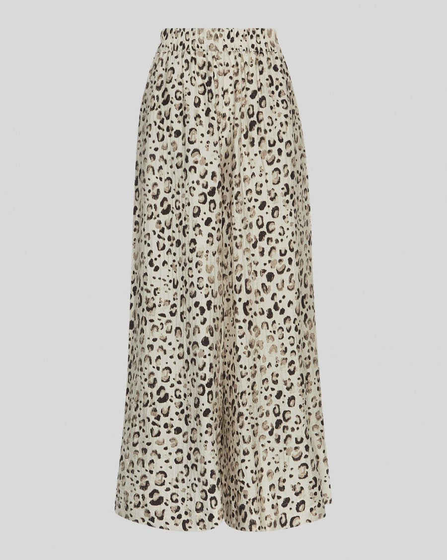 Yona Leopard Wide Trousers