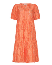 Load image into Gallery viewer, Coral Tiered Dress