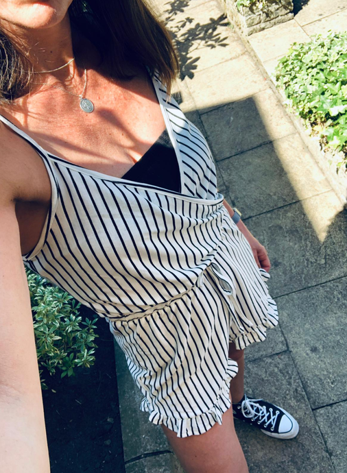 Stripe Playsuit