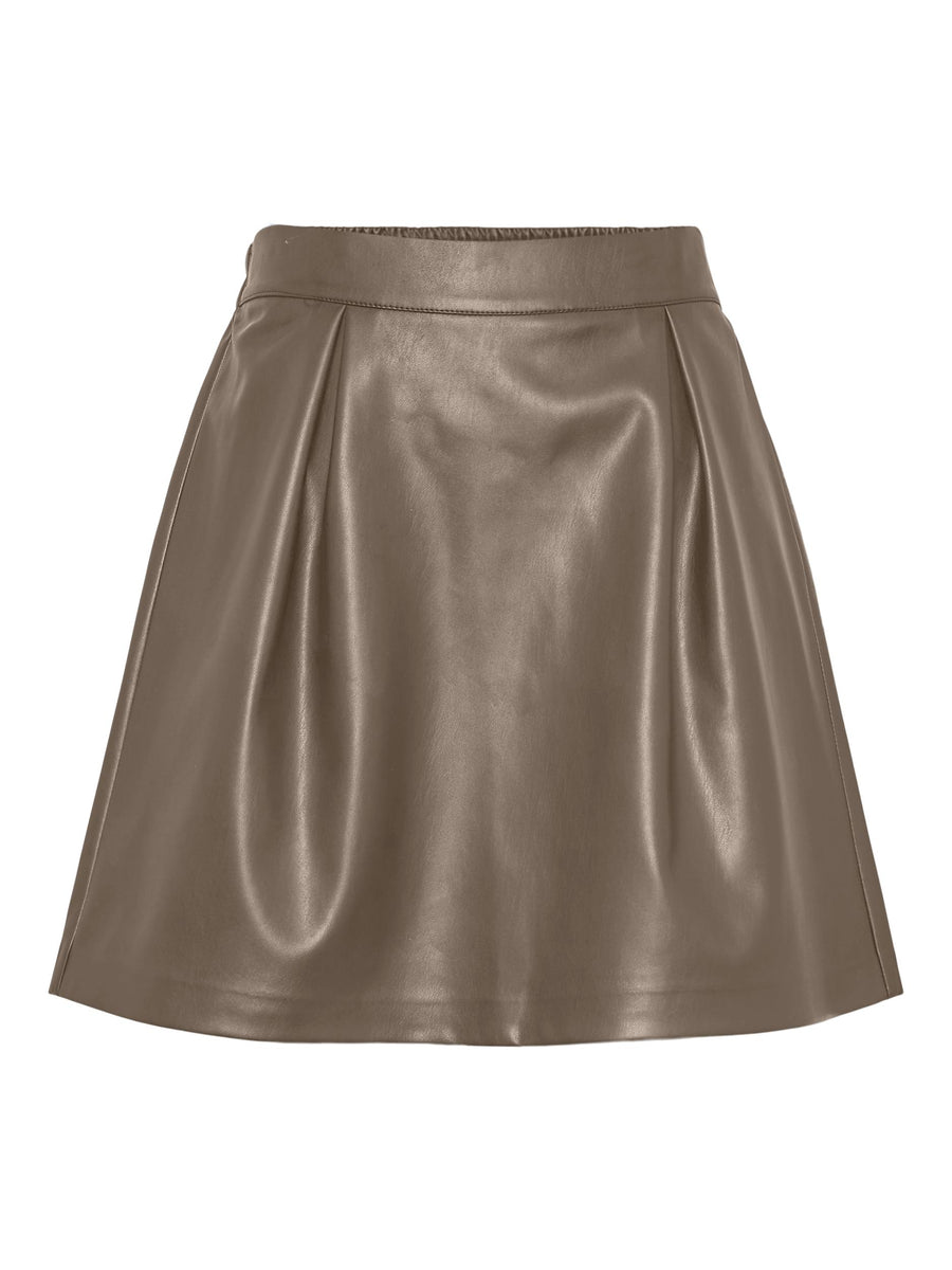 Leather Skater Skirt Love Lucy Chorlton Autumn Winter 22