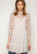 Load image into Gallery viewer, High Neck Floral Dress