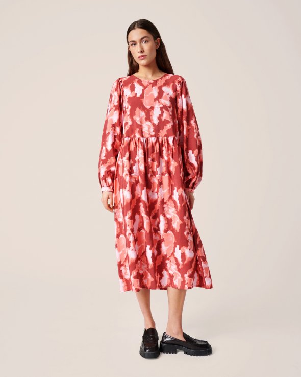 Donna floral cheap midi dress